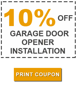 Garage Door Opener Installation Coupon North Miami FL